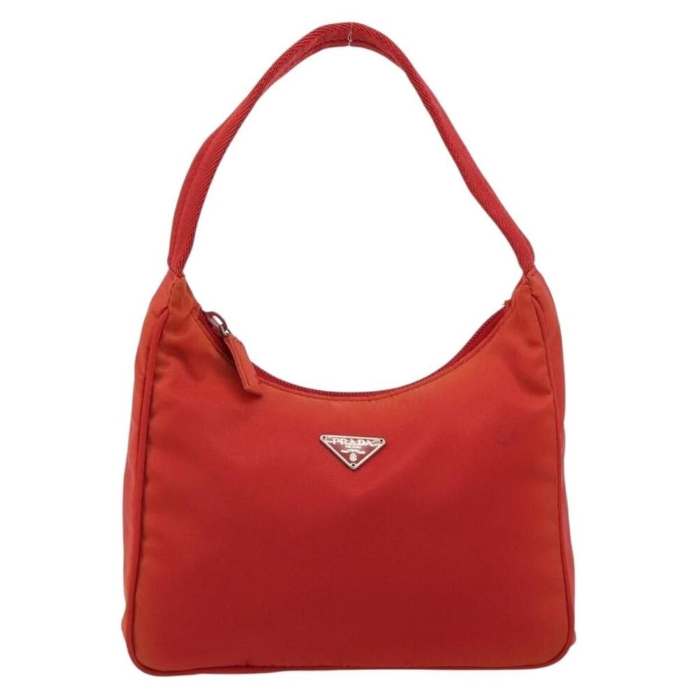 Prada Tessuto Pouch Red